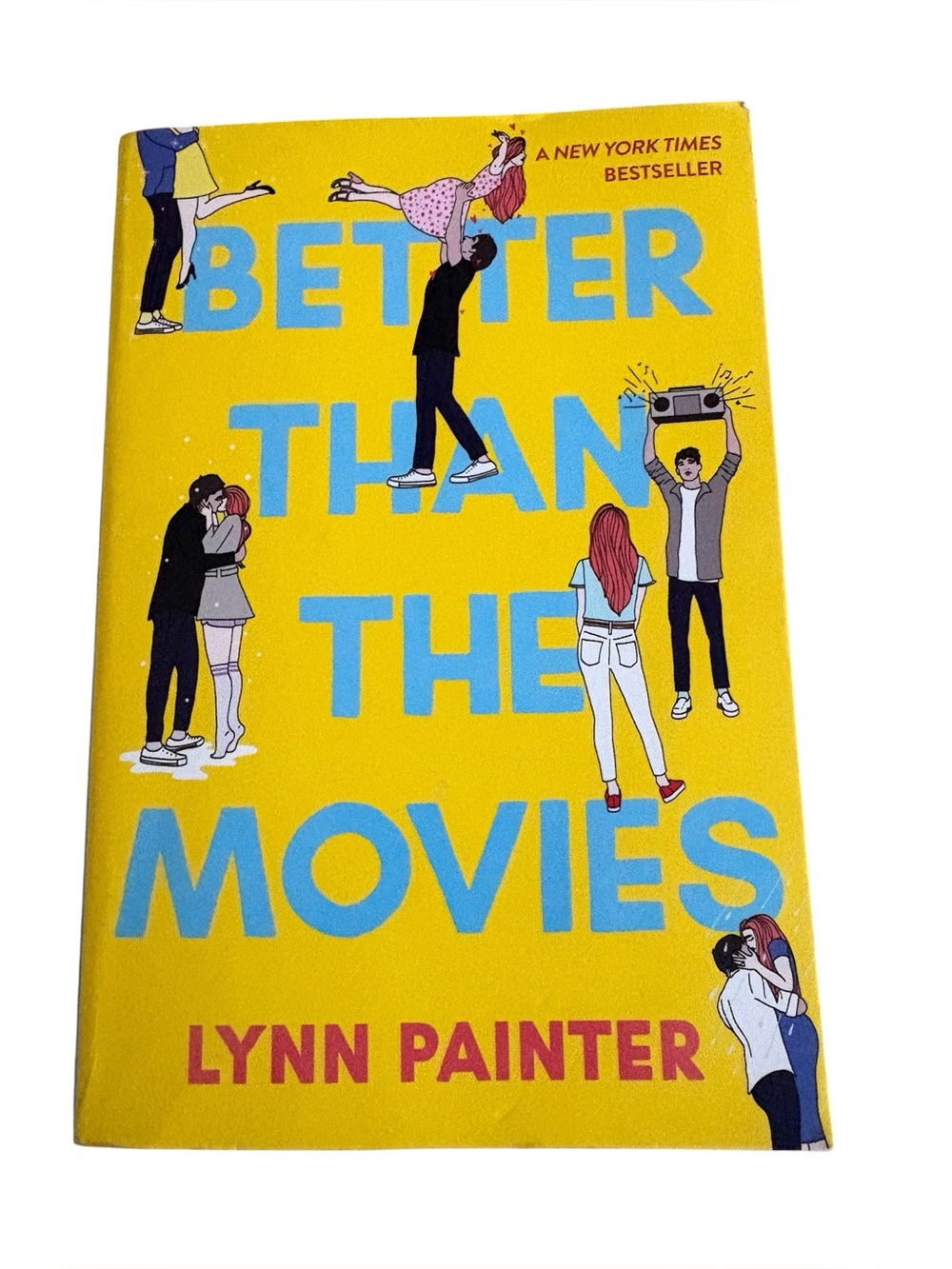 5for20 Better Than The Movies by Lynn Painter — Bright Yellow Paperback